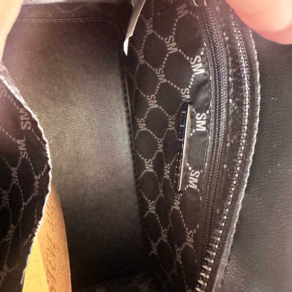 Steve Madden Black Quilted Satchel - Picture 7 of 7